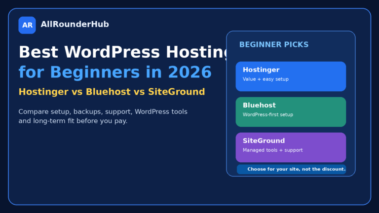 wordpress hosting beginners